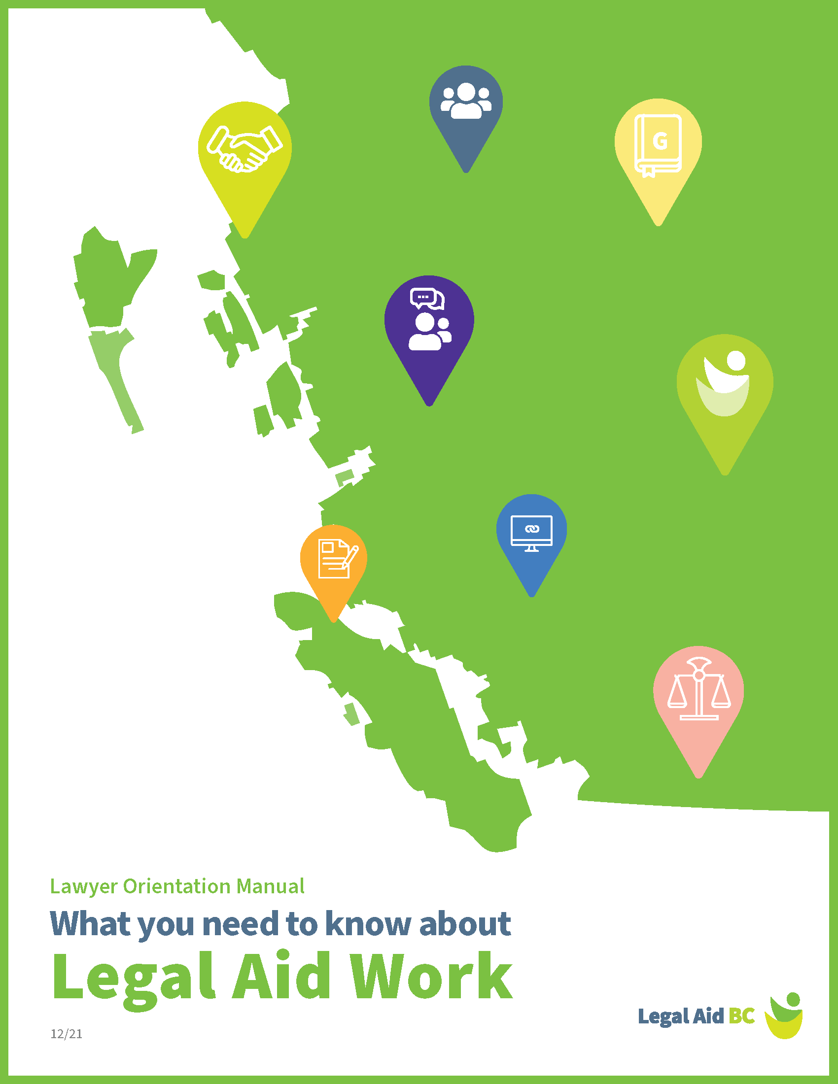 Updated lawyer orientation manual Legal Aid BC